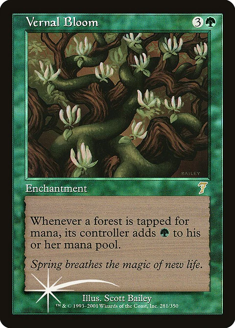 Vernal Bloom (Retro Frame)