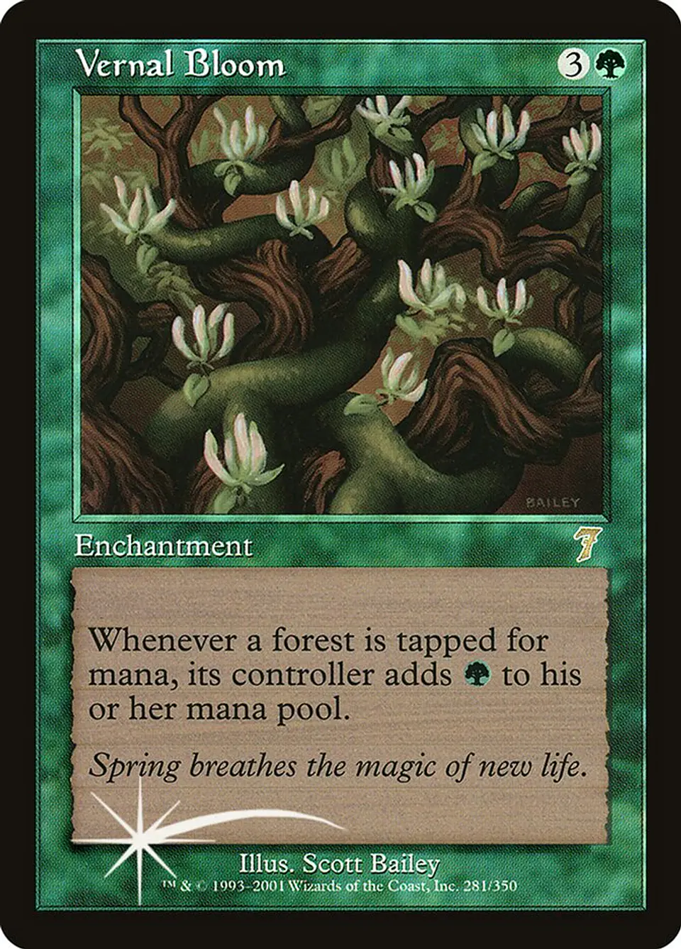 Vernal Bloom (Retro Frame) 1
