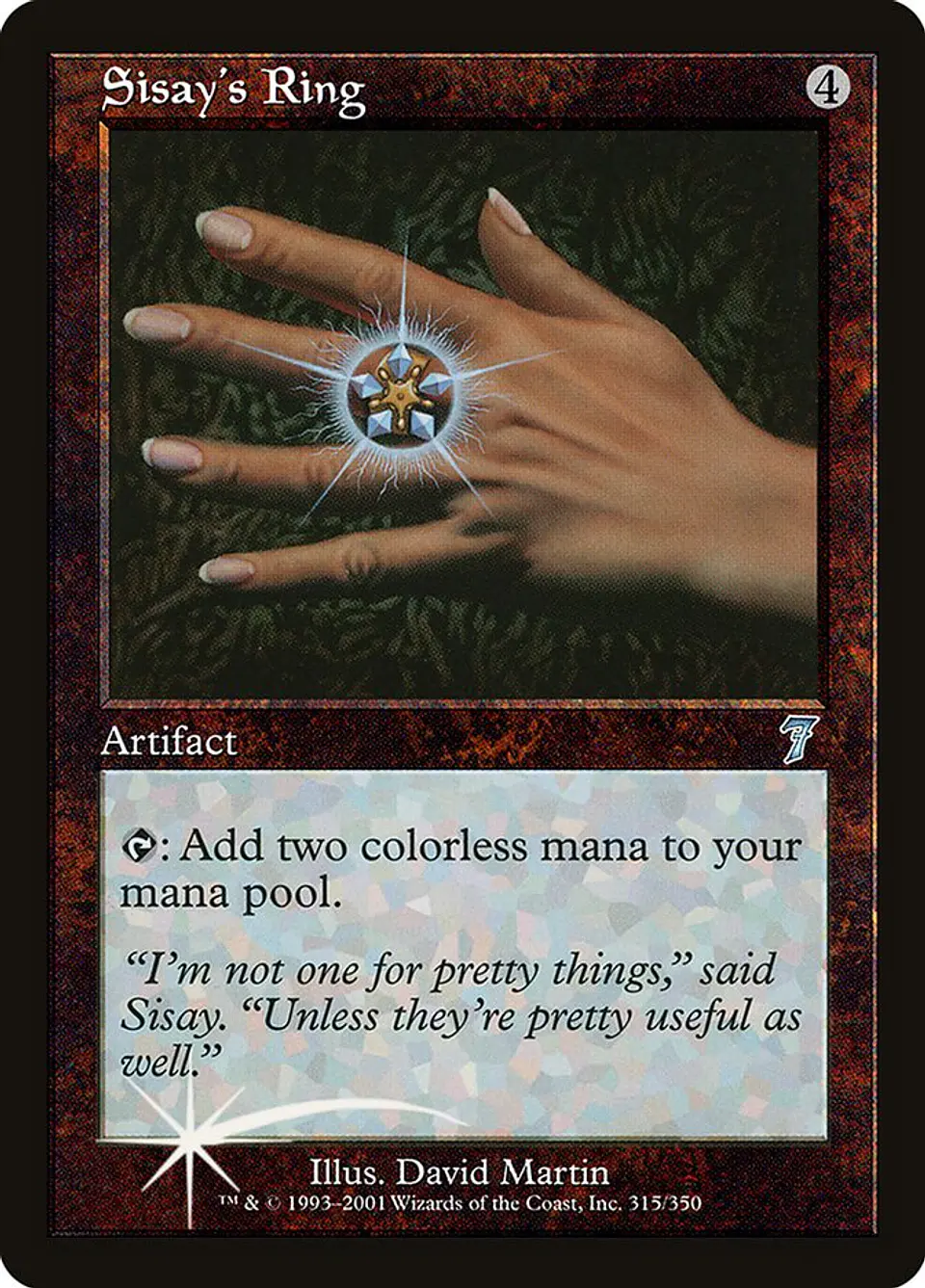 Sisay's Ring (Retro Frame) 1