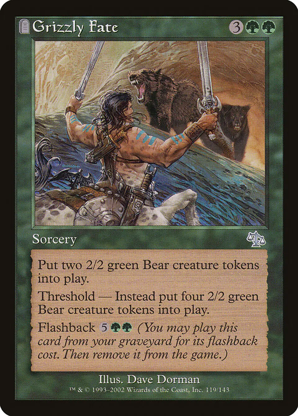 Grizzly Fate (Retro Frame) 1