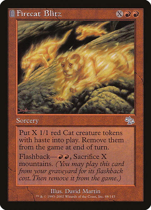 Firecat Blitz (Retro Frame)