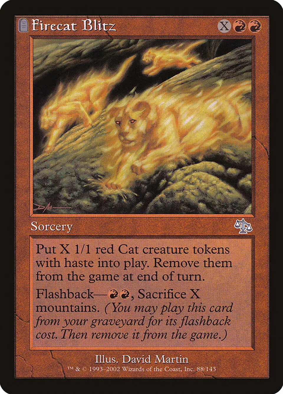 Firecat Blitz (Retro Frame) 1