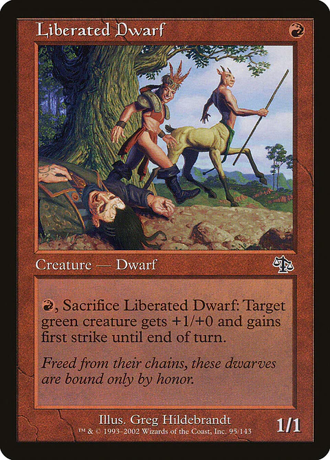Liberated Dwarf (Retro Frame)