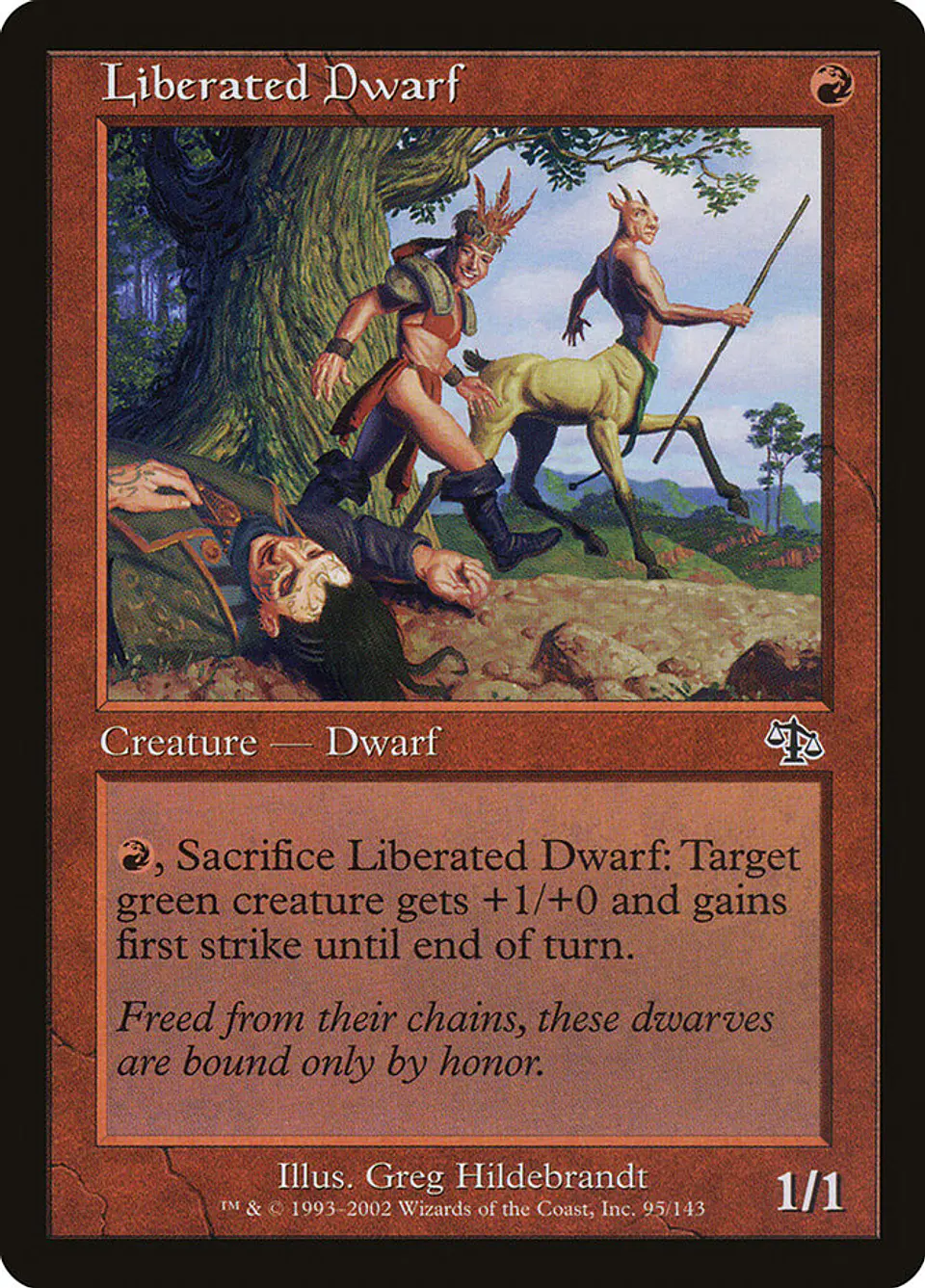 Liberated Dwarf (Retro Frame) 1