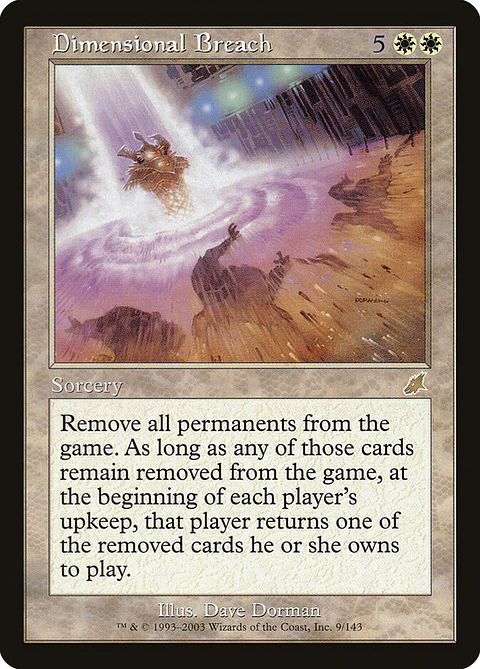 Dimensional Breach (Retro Frame)