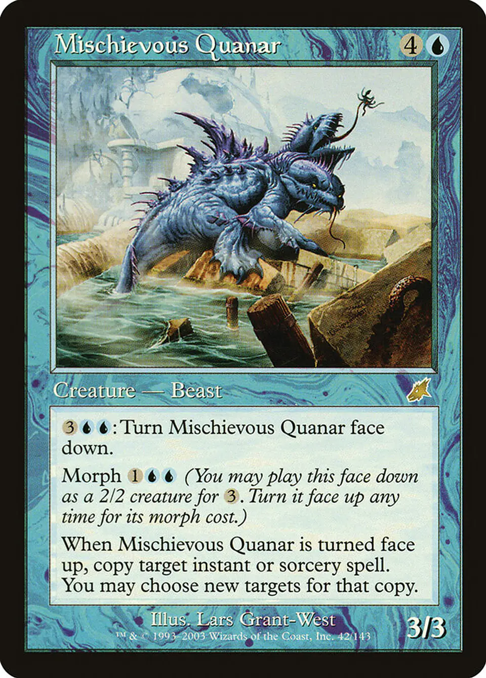 Mischievous Quanar (Retro Frame) 1