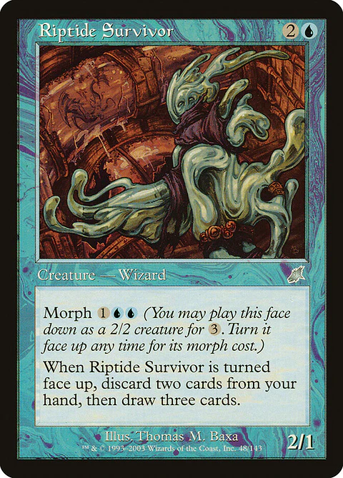 Riptide Survivor (Retro Frame)