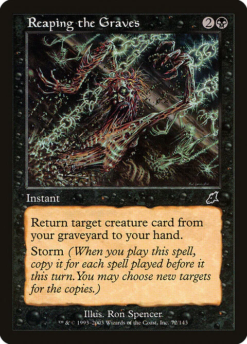 Reaping the Graves (Retro Frame)