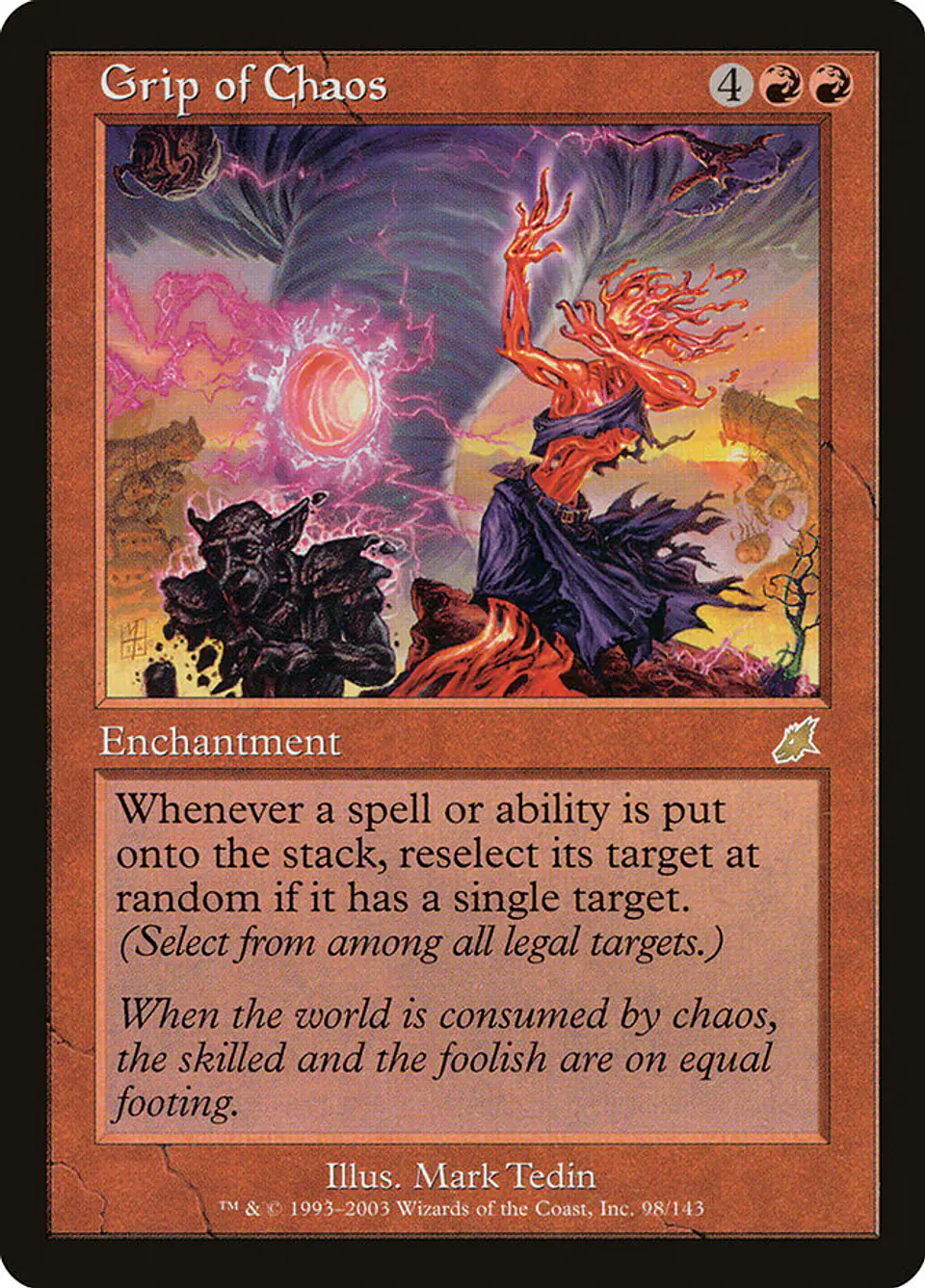 Grip of Chaos (Retro Frame) 1