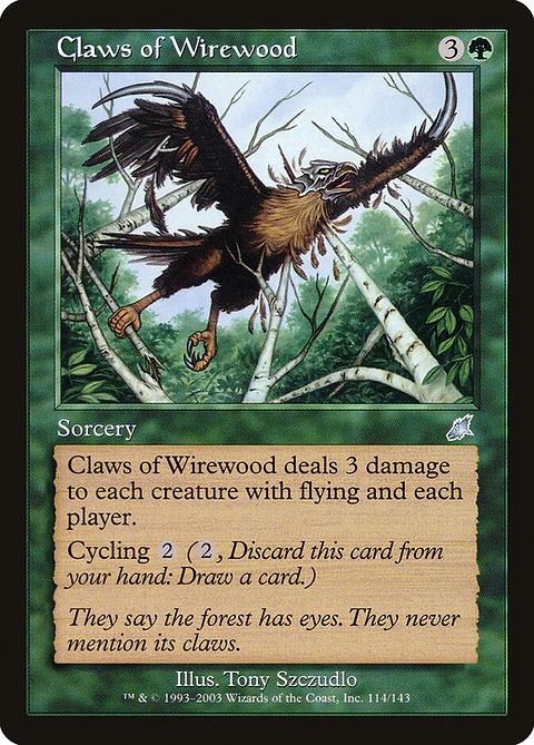 Claws of Wirewood (Retro Frame)
