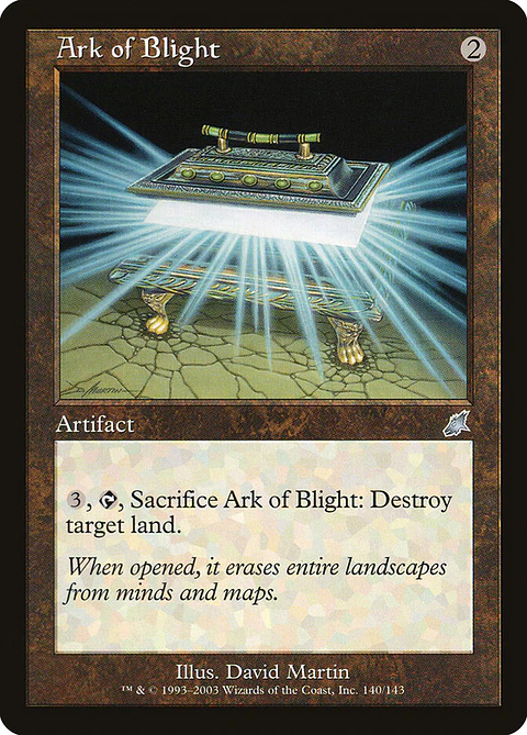 Ark of Blight (Retro Frame)