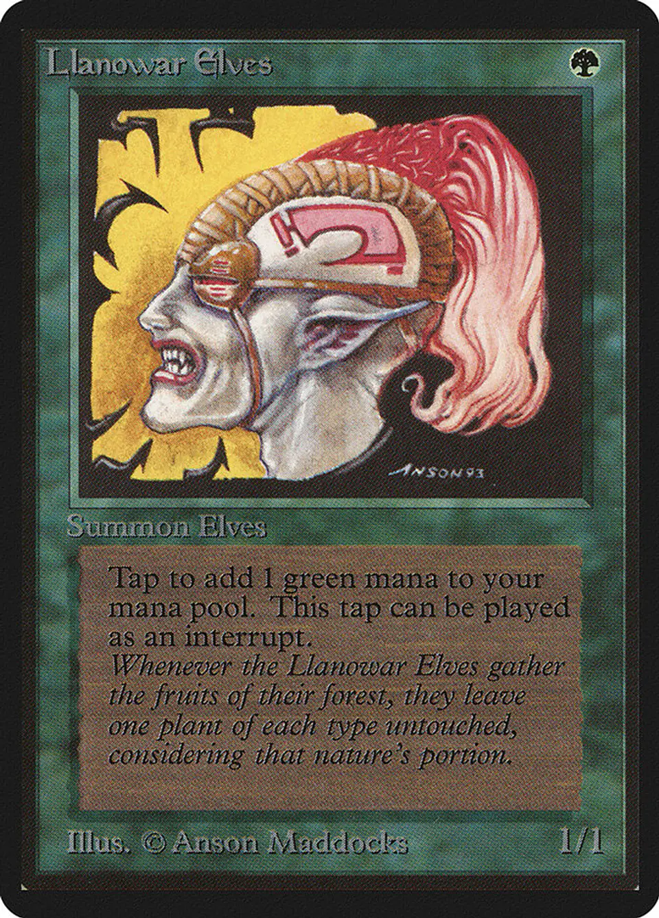 Llanowar Elves 1