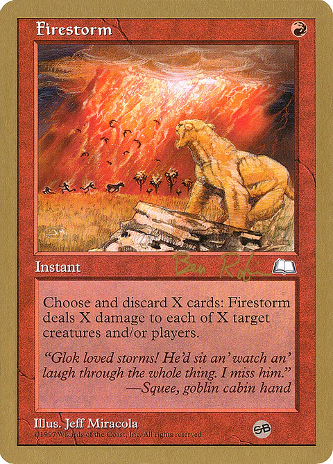 Firestorm (Retro Frame)