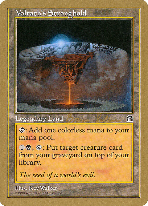 Volrath's Stronghold (Retro Frame)