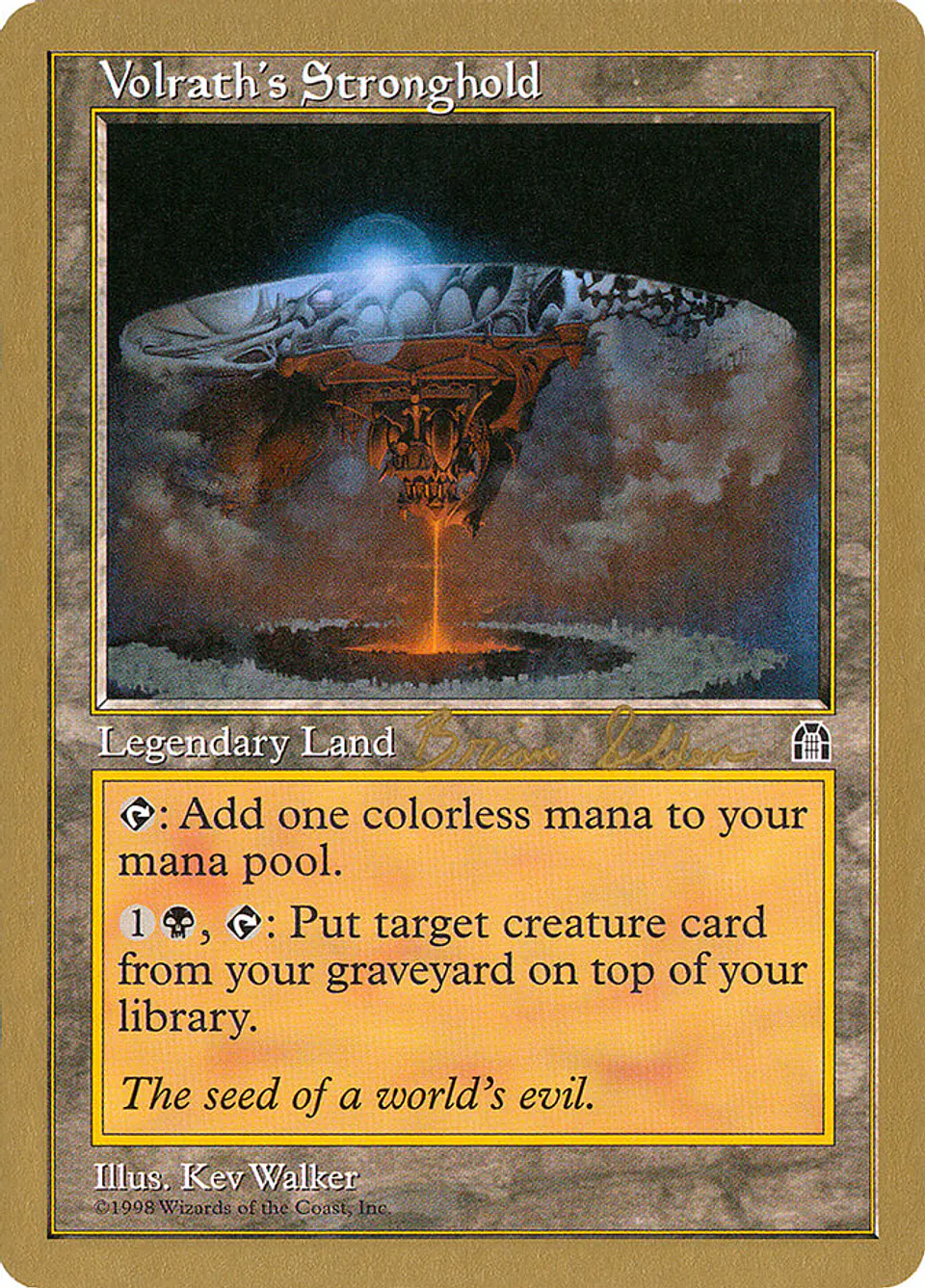 Volrath's Stronghold (Retro Frame) 1