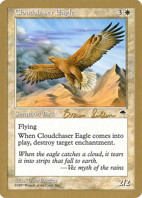 Cloudchaser Eagle (Retro Frame)