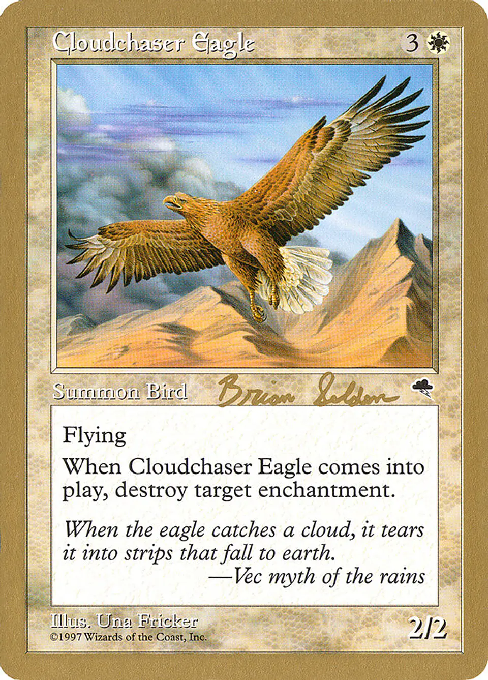 Cloudchaser Eagle (Retro Frame) 1