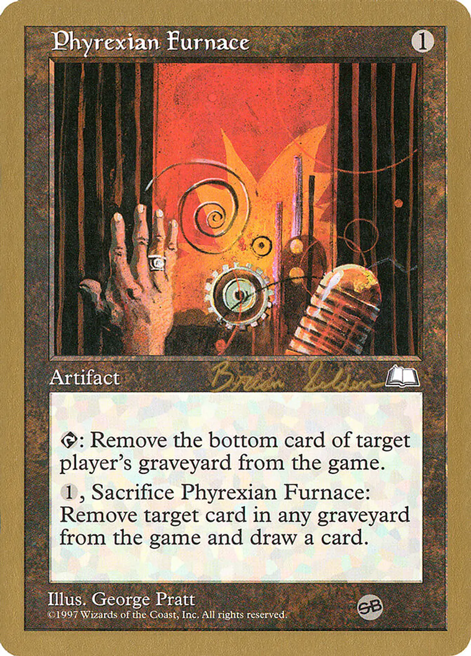 Phyrexian Furnace (Retro Frame) 1