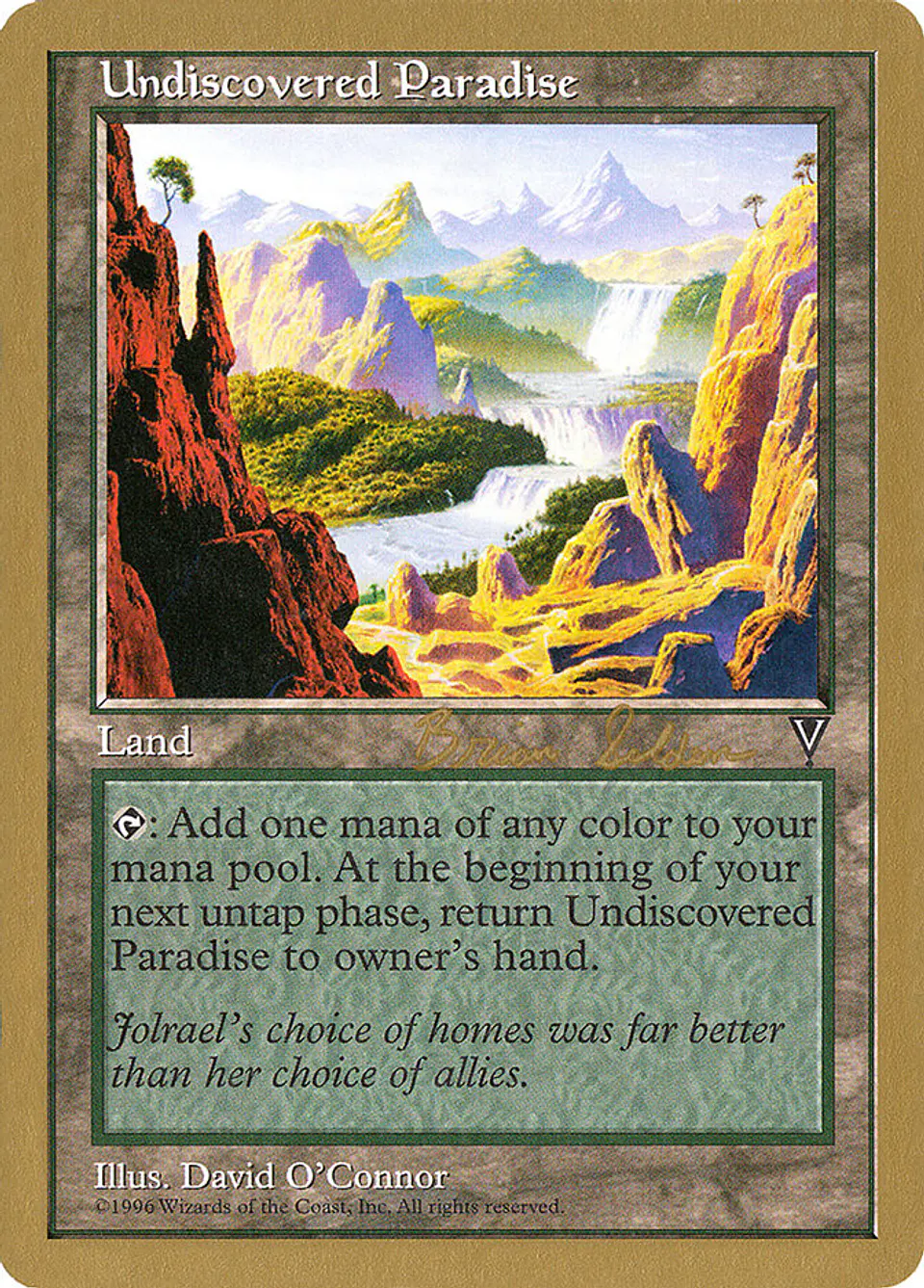 Undiscovered Paradise (Retro Frame) 1