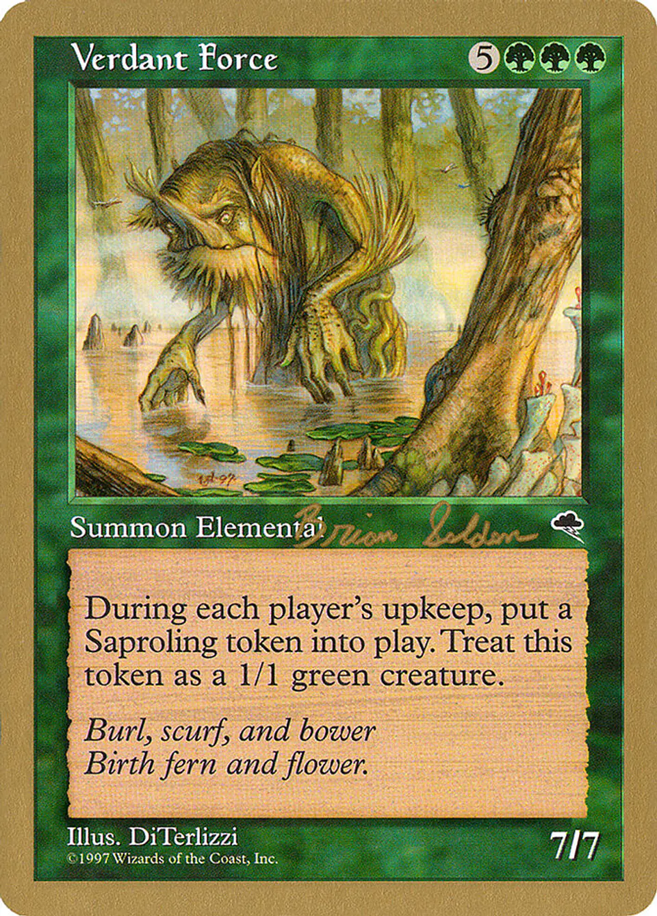 Verdant Force (Retro Frame) 1