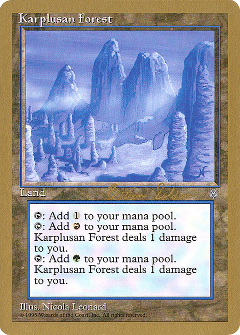 Karplusan Forest (Retro Frame)