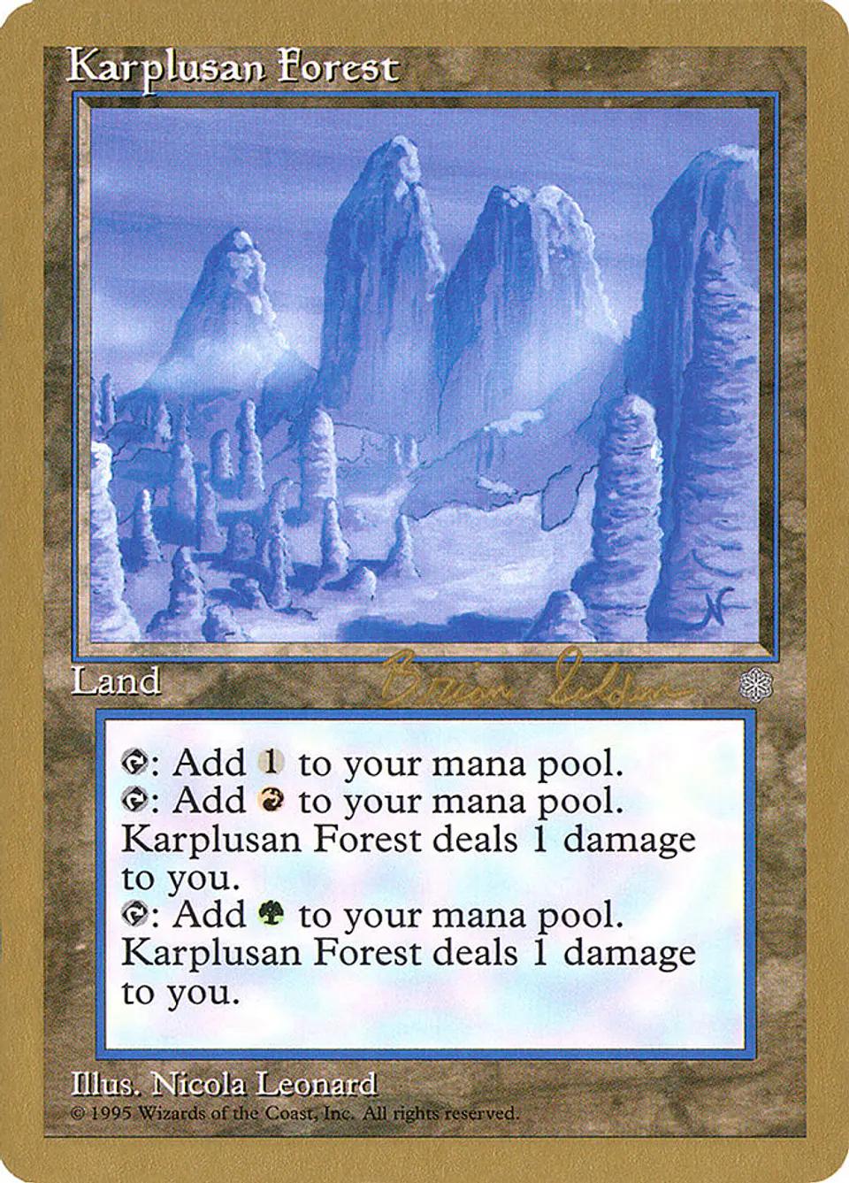 Karplusan Forest (Retro Frame) 1