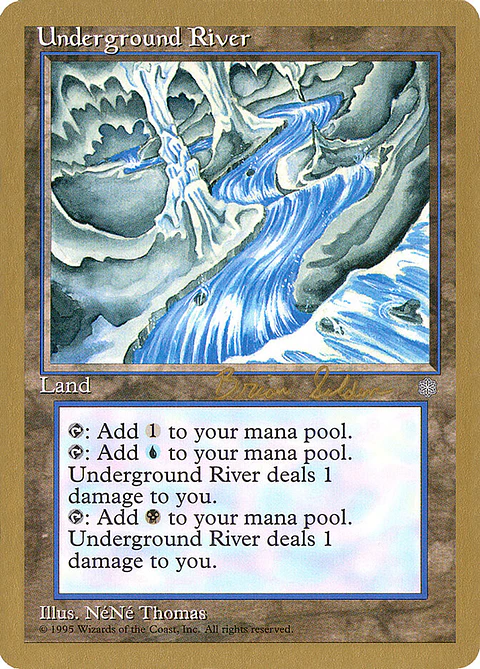 Underground River (Retro Frame)