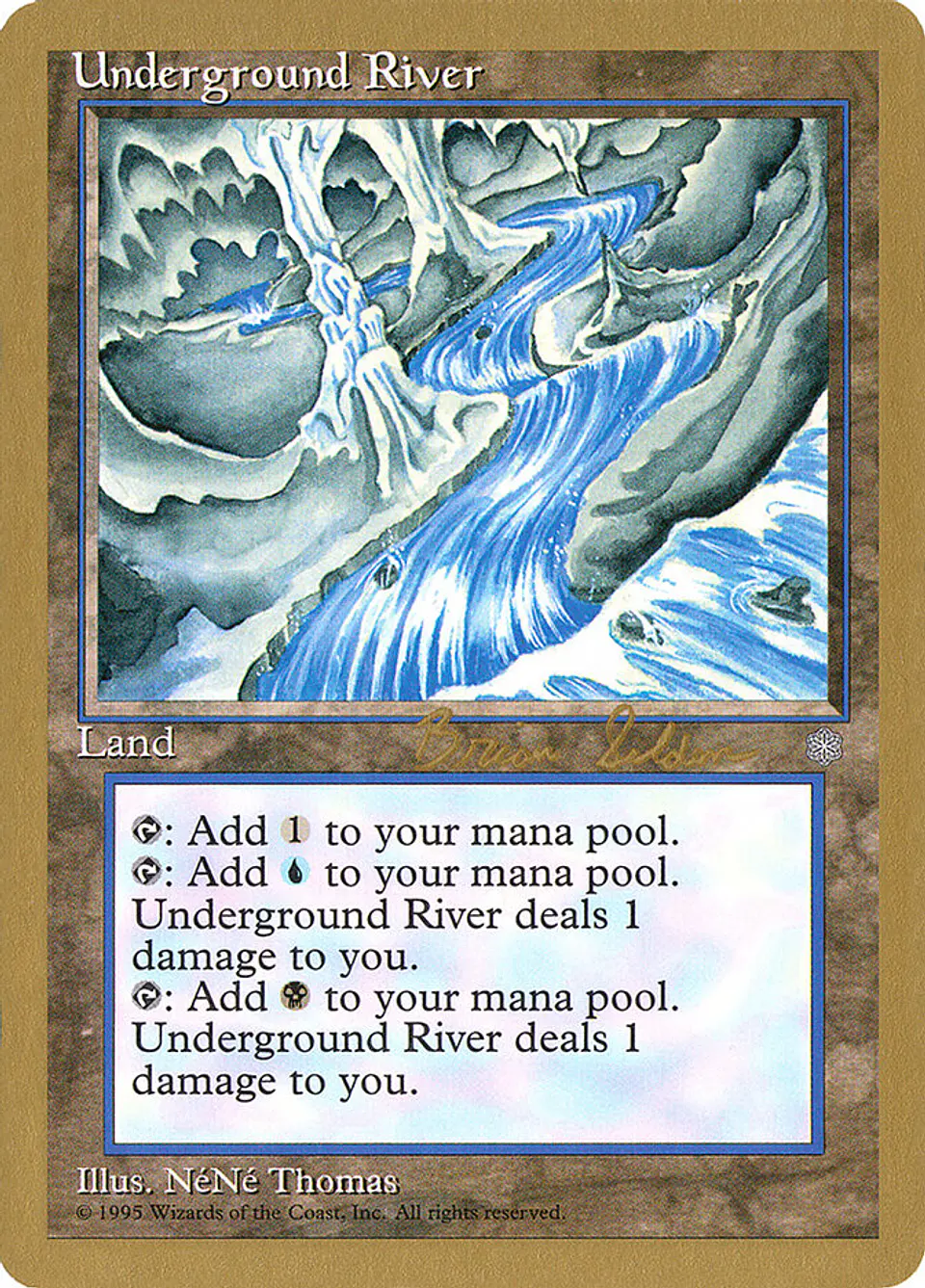 Underground River (Retro Frame) 1