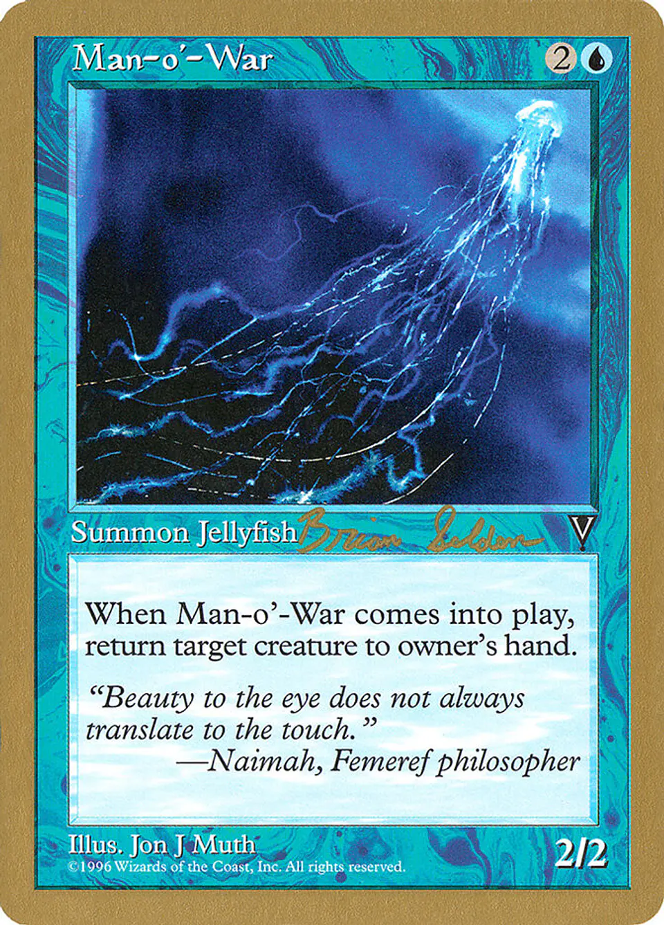Man-o'-War (Retro Frame) 1