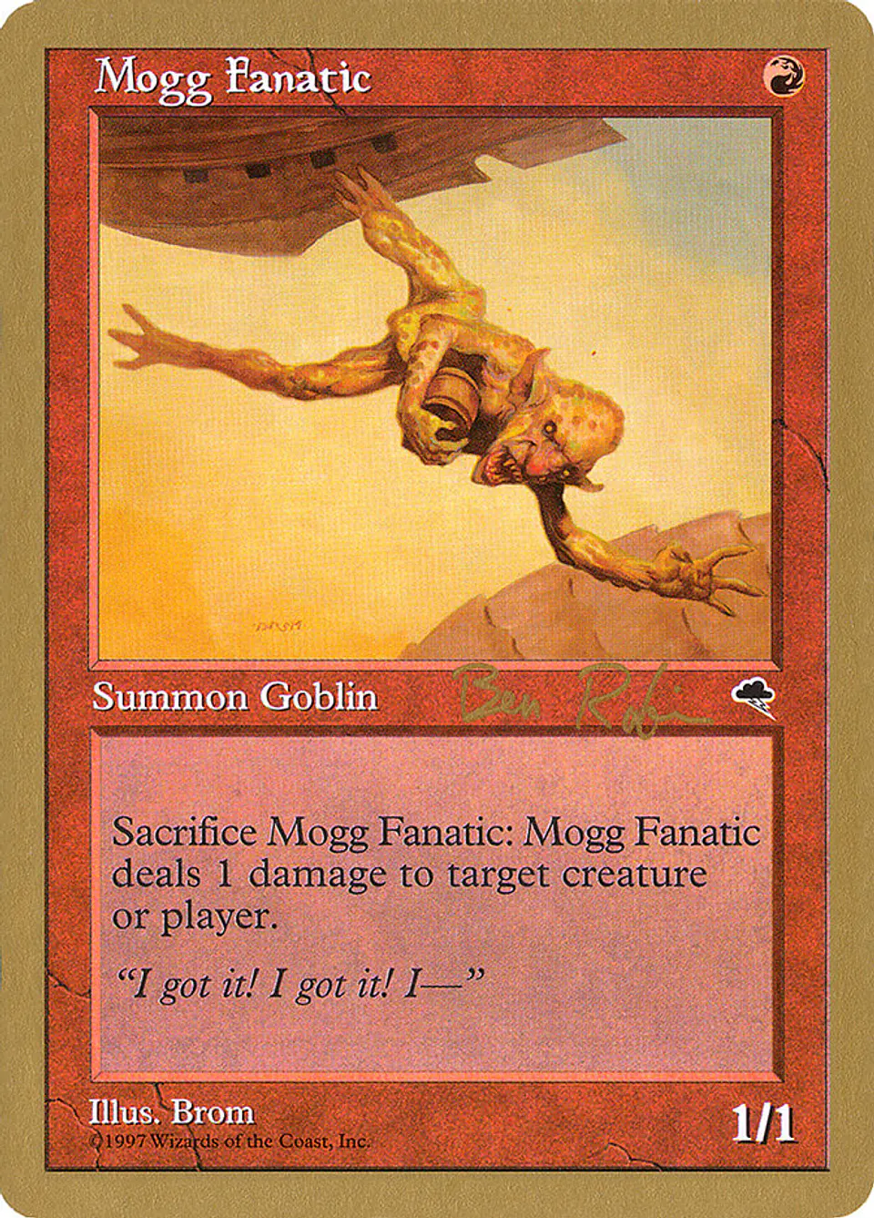 Mogg Fanatic (Retro Frame) 1