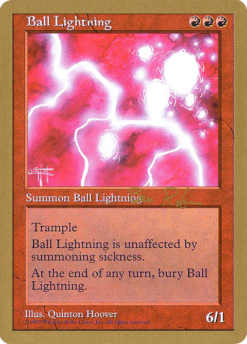 Ball Lightning (Retro Frame)