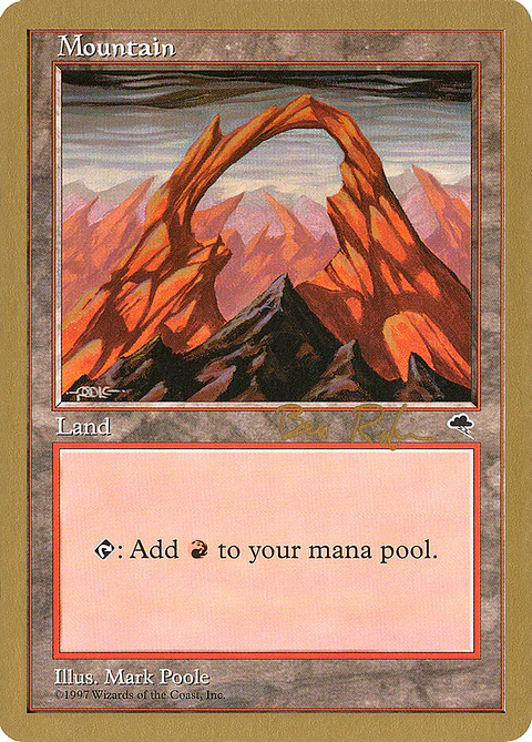 Mountain (Retro Frame)