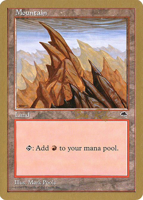 Mountain (Retro Frame)