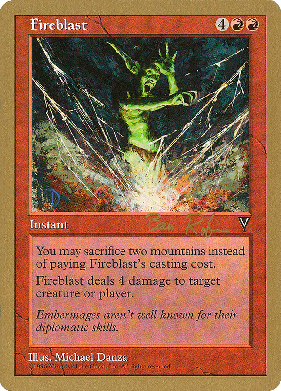 Fireblast (Retro Frame) 1