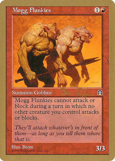 Mogg Flunkies (Retro Frame)