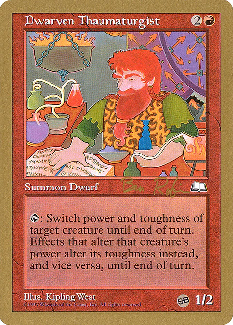 Dwarven Thaumaturgist (Retro Frame)
