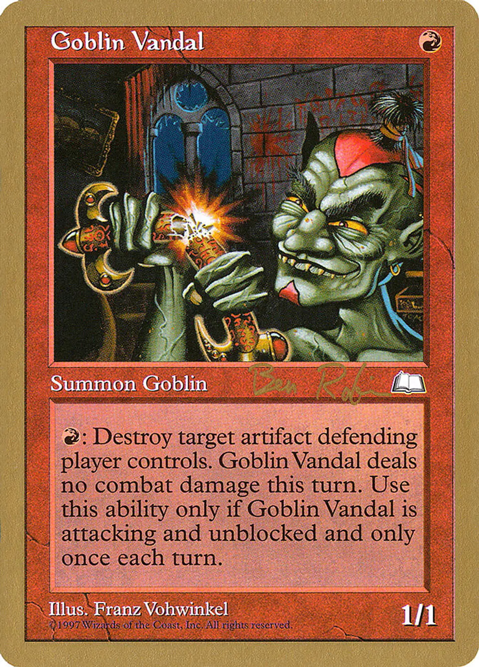 Goblin Vandal (Retro Frame) 1