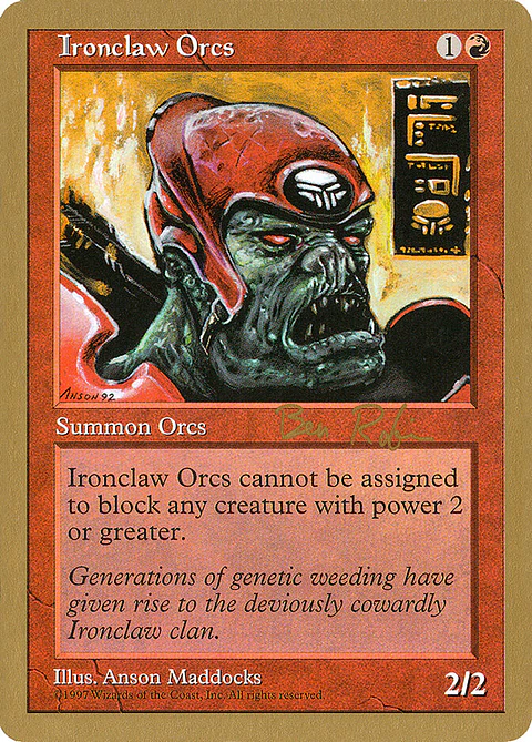 Ironclaw Orcs (Retro Frame)