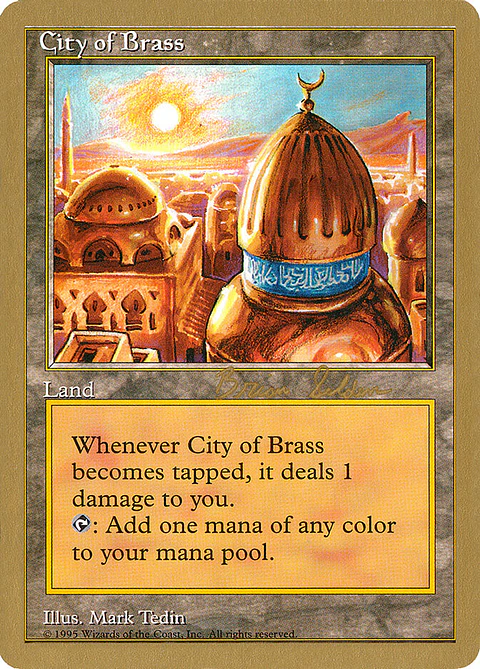 City of Brass (Retro Frame)