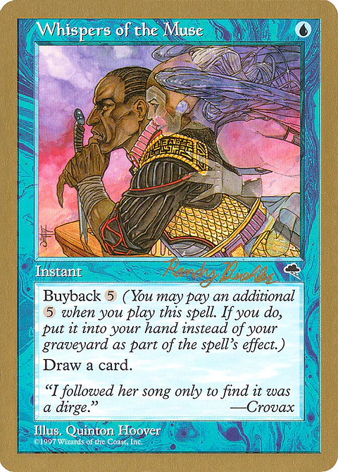 Whispers of the Muse (Retro Frame)