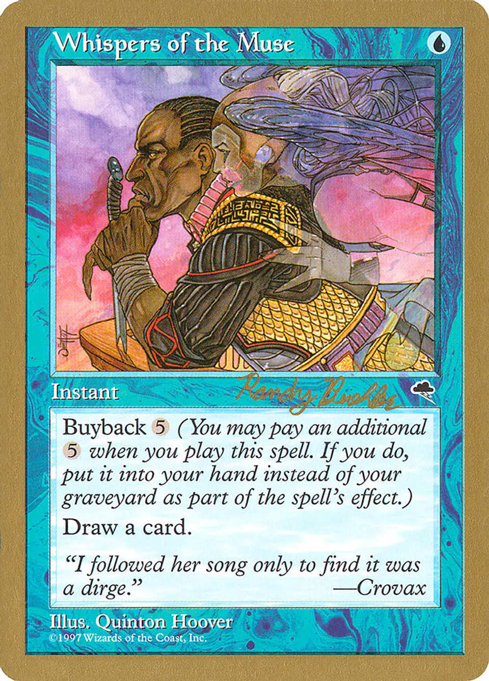 Whispers of the Muse (Retro Frame) 1