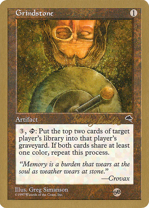 Grindstone (Retro Frame)