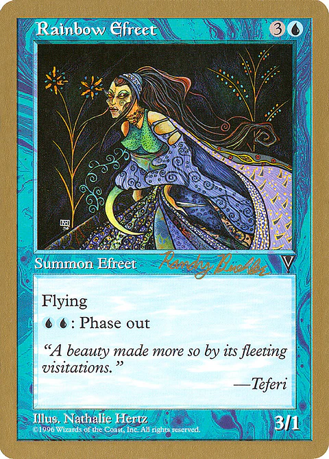 Rainbow Efreet (Retro Frame)