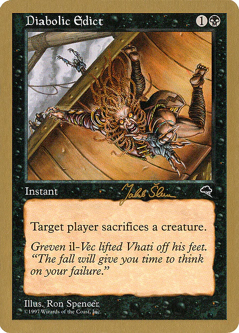 Diabolic Edict (Retro Frame)
