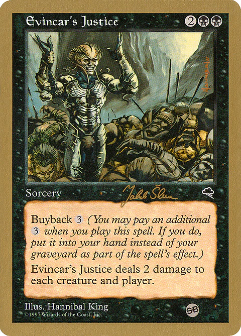 Evincar's Justice (Retro Frame)