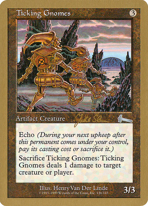 Ticking Gnomes (Retro Frame)