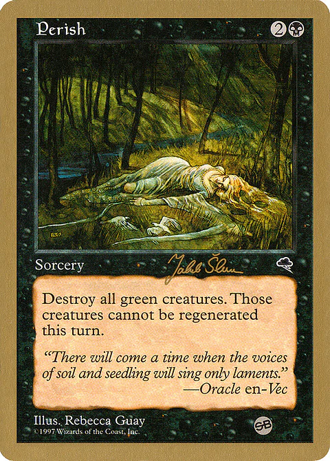 Perish (Retro Frame)