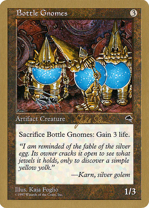 Bottle Gnomes (Retro Frame)