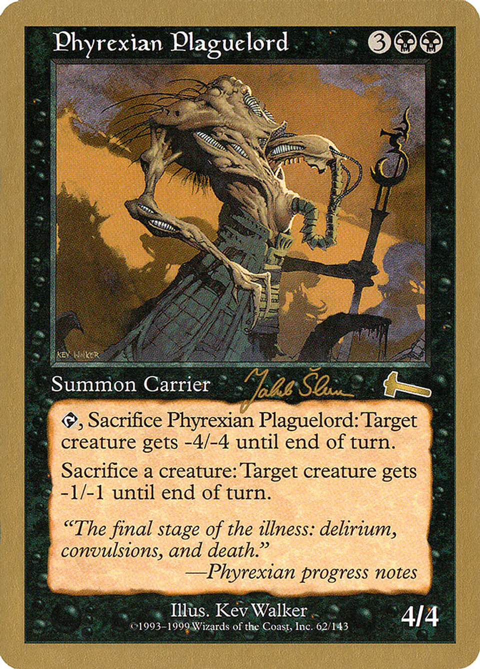 Phyrexian Plaguelord (Retro Frame) 1