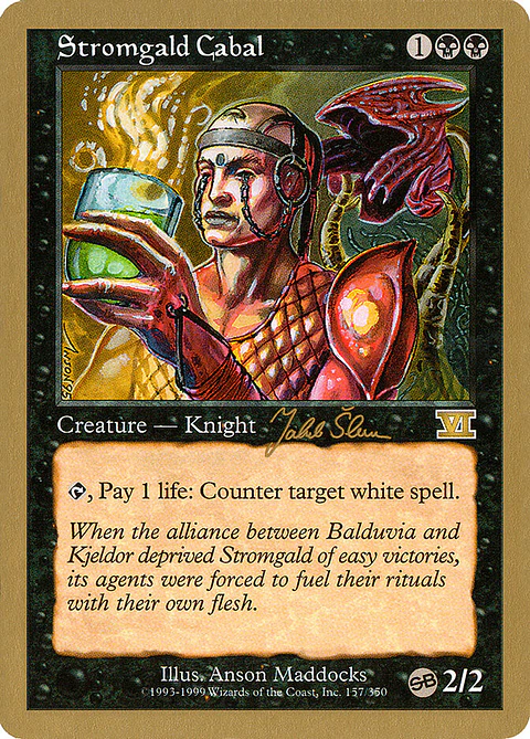 Stromgald Cabal (Retro Frame)